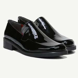 Franco Bocca Slip On Loafer black patent size 8.5